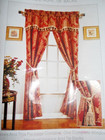 4 Sets-victoria Classics Luxury Gala Window Panel Curtains-valance-ties vtg  New