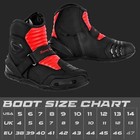 Mens Motorbike Leather Boots Short Ankle Waterproof Shoes Protective Footwear
