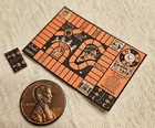 Dollhouse Miniatures -vintage Halloween Game - One Inch-1 12 Scale