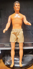 Homemade Doll Clothes-rustorange Color Short With Elastic Waist Fit Ken Doll M1