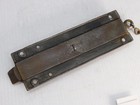 Antique Victorian Eastlake Cast Iron Door Bolt Slide Latch  Ornate