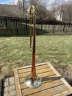 Vintage 1959 Holton Super Collegiate Trombone 2 Tone Copper Silver Bell W  Case