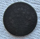 1798 1c Bn Draped Bust Large Cent Rare Key Date 1st Hair Style Variety Vf Detail