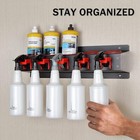 New Spray Bottle Storage Rack Car Detailing Tools Organizer Holder Wall-mounted