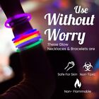 100 8   Glow Sticks Bracelets Necklaces bracelet Sticks Neon Connectors