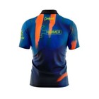 Custom Name Hammer Raw Blue Black Orange Bowling Jersey Size S-5xl