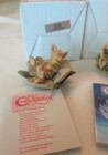 3 Enchantica Snappa Dragon Figurines  2036 Tickled Pink  2039 Napping 2041 Drift