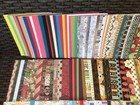 Huge 4 5x6 5 Scrapbook Paper Lot 2 200 Sheets many Themes   Patterns new