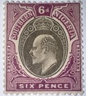 Travelstamps  1904-1909 Southern Nigeria  Stamps Edward Vii  6d Mogh