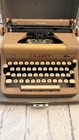 Vintage 1956-57 Royal Quiet De Luxe Portable Typewriter With Case- Untested