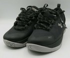 Under Armour Bgs Curry 2 Low Basketball Shoe Size - Black white - Us 5 5y 