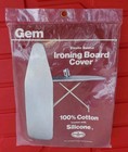 Gem Ironing Board Cover 54 Inch Fits Full Size  Cotton Silicone Coated New Seald