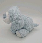 Baby Ty  Snugger Pup The Puppy Dog Blue Pluffies Stuffed Plush Toy