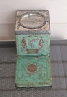 Antique Lipton Tea Tin Caddy Paper Label 1 Lb Lipton London Calcutta Colombo 