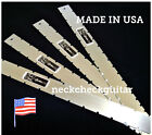 Guitar Neck Straight Edge  notched -complete Set -luthier Tool