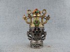 Nice Chinese Hand-made Cloisonne Snuff Bottle