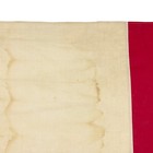 Vintage Cotton Sewn France Flag Cloth Old French Antique Textile Art Decor