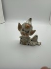 Vintage Polkadot Christmas Elf Pixie Gnome Japan Napco Tm Kitschy Figurine    