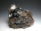   specularite   Smoky Quartz- Florence Mine  Egremont  Cumbria  England 8cm