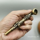 The Eight Immortals  Tobacco Pipe4 8 china Antique Old Pure Copper Seiko Carving