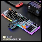 Gaming Keyboard And Mouse Combo Ergonomic For Computer Desktop Rgb Led Backlight