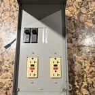 Midwest Rainproof Gfci Power Outlet 30a 125v Ac Gray Metal U011c010