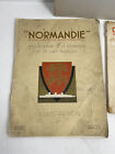 Ss Normandie Deutschland Ocean Liner Brochure Epherma Collection Lot