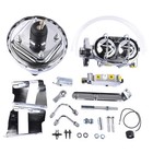 8  Chrome Booster Master Cylinder Disc   Drum For Chevrolet Bel Air 1958-1964