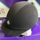 Charles Owen V8 Riding Helmets - Several Sizes - Black   Silver - New In Box bag