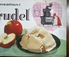 Apple Strudel Ice Cream Label Poster 1955 Blanks-baer Extract   Preserve 20   x9   