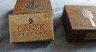 Vtg Mid Cent Dansk Denmark Jens Quistgaard Teak Wood Set Of 2 Match Box Holders