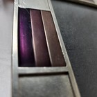 Danforth Fine Pewter Usa 3x5 Picture Frame Purple Copper Bronze Enamel Vermont