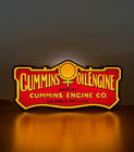 Lighted Cummins Oil Engine Sign