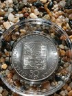 1990 Czechoslovakia 50 Korun St Agnes Silver Coin
