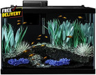 Colorfusion Aquarium 20 Gallon Fish Tank Kit Includes Led Lighting And Decor