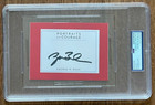 George W Bush Signed Bookplate Psa Dna Autograph President Bas Jsa Political