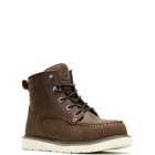 Wolverine Trade Wedge Ul Moc Composite Toe 6  Mens Brown Work Boots