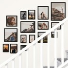 8x10 Picture Frame Set Of 5 black Photo Frames Display 8 x10  Pictures picture F