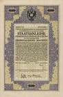 Four Different 10 000 Kronen War Bonds Austria 1914-17