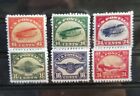 Us Air Mail Stamp Replicas Set C1  C2  C3  C4  C5   C6  No Gum  Place Holders