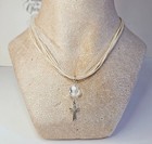 Phantom Of The Opera Necklace  W stage Used Bead From Chandelier Unique