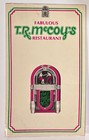 Vintage T r  Mccoy   s Restaurant Menu Fabulous 50s Retro Jukebox Diner Oversized
