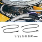 6an 70  Transmission Fluid Oil Cooler Hose Line Kit For Gm Chevy Transmission