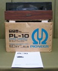 Pioneer Pl-10  Belt-drive Turntable   Pickering V-15 manual Copy  Original Box 