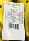 Original Crocs Classic Clog -  Yellow - Women W7   Men M5 - Brand New