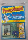 Large Vintage 1978 Presto Magix Dynomutt Cartoon Transfer Game Sealed Paper Mate
