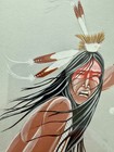 Native American Painting By The Artist  standing Deer 