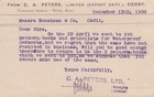 Gb Kev11 Stationery Postal Card  Derby To Cadiz  Spain  Returns Request 1909