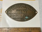 Original Antique Scale Badge     The Computing Scale Co Dayton Ohio    sign