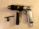 Central Pneumatic 1 2  Air Drill W  Chuck  Model 1294 No Key